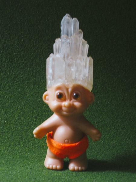 CRYSTAL HAIRED SPEEDO TROLL